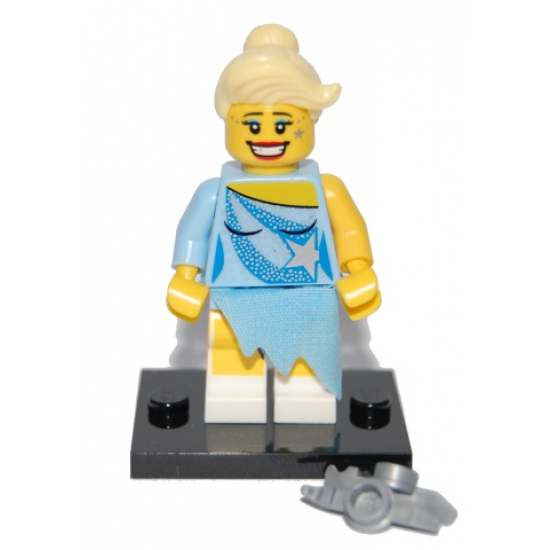 LEGO MINIFIGS SERIE 04 PATINEUSE ARTISTIQUE 2011